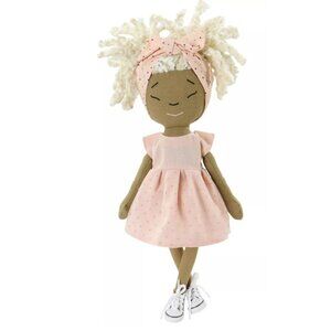 HarperIman 14" Plush Doll - Callie: Curly Hair, Social Skills Focus, Fashion and